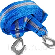 Трос буксировочный ЗУБР ЭКСПЕРТ, 2 крюка, сумка, 5м, 3,5т Арт: 61215-3.5 фото