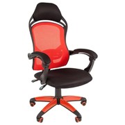 Компьютерное кресло Chairman game 12 чёрное/красное фото