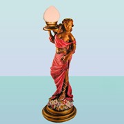Интерьерный светильник статуя Олеся фотография