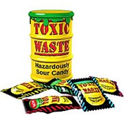 Toxic Waste Sour Candy кислые леденцы фото