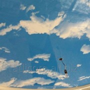 Натяжных потолках “Небо“ фото