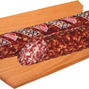 Колбаса сыровяленая салями Деликатесная высший сорт фото