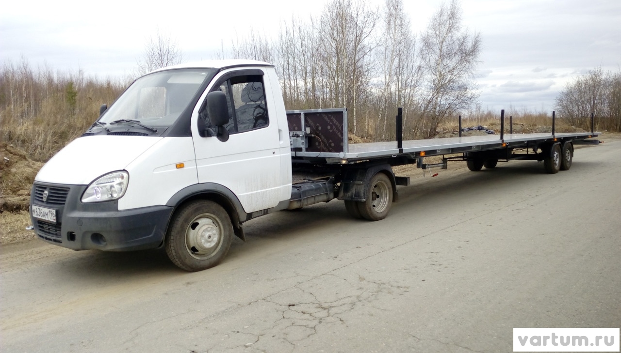 Полуприцеп Для Газели Купить Бу В России