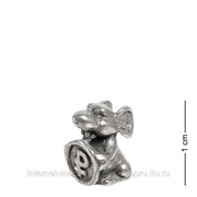 Фигурка-кошельковая Мышка с монетой (олово) AM- 733 фото