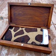 Чехол меховой для iPhone 6 plus Жираф фото