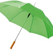 Зонт-трость Lisa полуавтомат 23, ярко-зеленый фотография