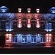 Подсветка фасадов, архитектурная подсветка фото
