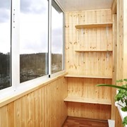 Обшивка балконов: деревянной вагонкой, пластиковой вагонкой, наружная обшивка фото
