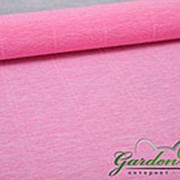 Бумага гофрированная простая светло-розовая 180г 549