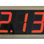 Часы светодиодные электронные GRAN-CLOCK-I100R7-S фото
