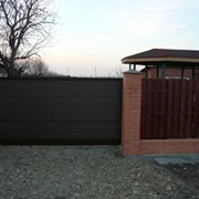 Ворота откатные фото