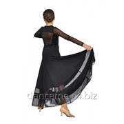 Dance Me Платье женское ПС90, масло / сетка, черный фотография
