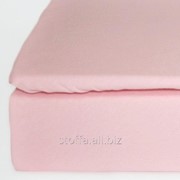 Простыня на резинке розовая 180*200