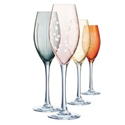 Набор бокалов для шампанского LUMINARC ИЛЛЮМИНЕЙШН КОЛОРС 240мл 4шт, L7602 фото