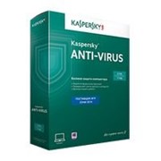 Kaspersky Anti-Virus 2015 Russian Edition. Базовая 1 год 2 пк