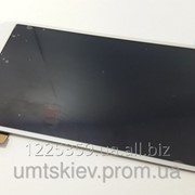 Дисплей Samsung I9500 модуль с сенсором белый Оригинал фото