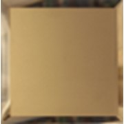 Квадратная зеркальная бронзовая матова плитка с фацетом 10 мм (180х180мм)