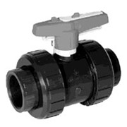 Шаровой кран Praher S4 PVC-U (ПВХ) BSP DN 10-80 мм фотография