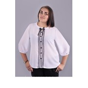 Блуза с кружевной отделкой. za5418 фото