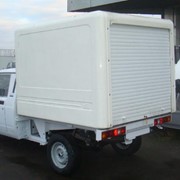 Промтоварный фургон высокий из армированного стеклопластика фото