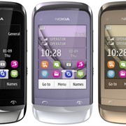 Мобильный телефон Nokia C2-06 Touch and Type Dual SIM Golden Buff фото