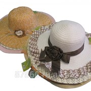 Шляпа жен., шир. поле, кукуруз. волокно (D41-46), арт. 8616 62424