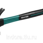 KRAFTOOL Fiberglass 560 г молоток-гвоздодёр столярный c фиберглассовой рукояткой фото