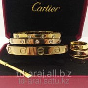 Браслет и кольцо Cartier, код 6751633 фото