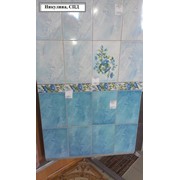 Плитка для ванной Тунис голубой