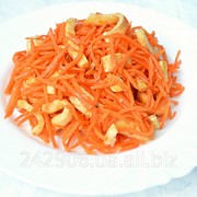 Кальмары с морковью по-корейски фотография