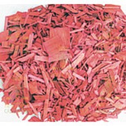 Щепа декоративная, розовая, 60л., мешок фото