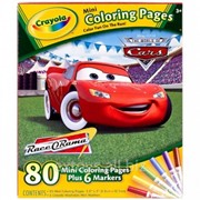 04-5056C Мини-раскраска Crayola Снова в школу с Disney - Тачки