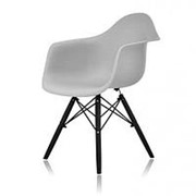 Кресло Eames Style DAW Black (серый) фото