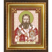 Рисунок на ткани для вышивания бисером “ Святой Мученик Евгений“ VIA4087 фотография