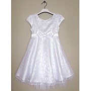 Свадебное детское платье, белое, Jona Michelle, США, код: 2712 фото