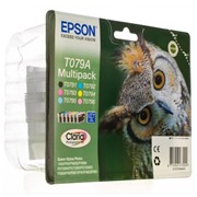 Картридж Epson T079A (C13T079A4A10) для Epson P50/PX660, набор из 6 картриджей фото