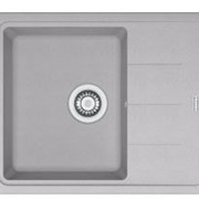 Кухонная мойка Franke Basis BFG 611-62 (620х500х200) оборотная, серебряный, + сифон (114.0272.598) фото