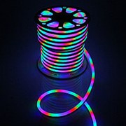 Гибкий неон 15*25 мм, светодиодный | Мультицветный - 25м фото