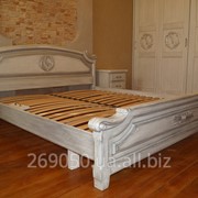 Кровать из массива Дуба фото