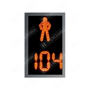 Светофоры пешеходные класса “Престиж“ с отсчетом времени на три цифры (ПП2.2 / ПП 2.2) фото