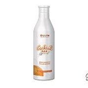 Крем-шампунь для восстановления волос Яичный коктейль OLLIN Professional Cocktail BAR egg shake, 500 мл