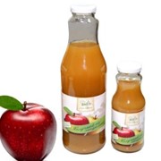 Сок яблочный от производителя, оригинальная стеклянная бутылка емкостью 0,25 л., 0,75 л. фото