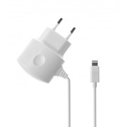 СЗУ Slim Line 1000-1200 mA для iPhone5, разъем s8-pin, цвет белый, Vertex фотография