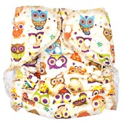 Многоразовый подгузник GlorYes! для плавания Совы 3-18 кг фото