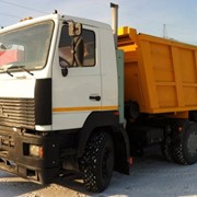 Перевозка сыпучих грузов самосвалом МАЗ-5516, 20 тонн фотография