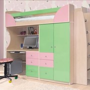 Детская комната Комби фисташкаразовая фото