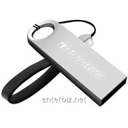 Флеш-накопитель USB 8GB Transcend JetFlash 520 Silver (TS8GJF520S), код 71872 фото