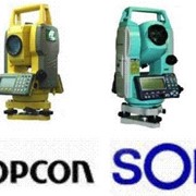 Электронные тахеометры фирмы Topcon/Sokkia