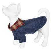 Yami-Yami одежда Yami-Yami одежда свитер с рубашкой для собак, синий (XL) фотография