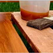 Масло льняное с пчелиным воском для пропитки деревянных поверхностей, от официального представителя компании производителя фото